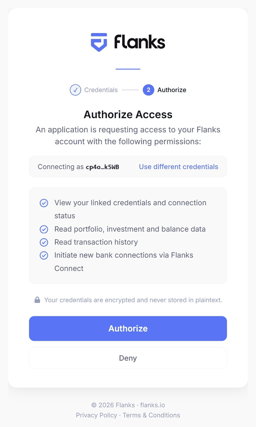 Step 2 – Review permissions and authorize access